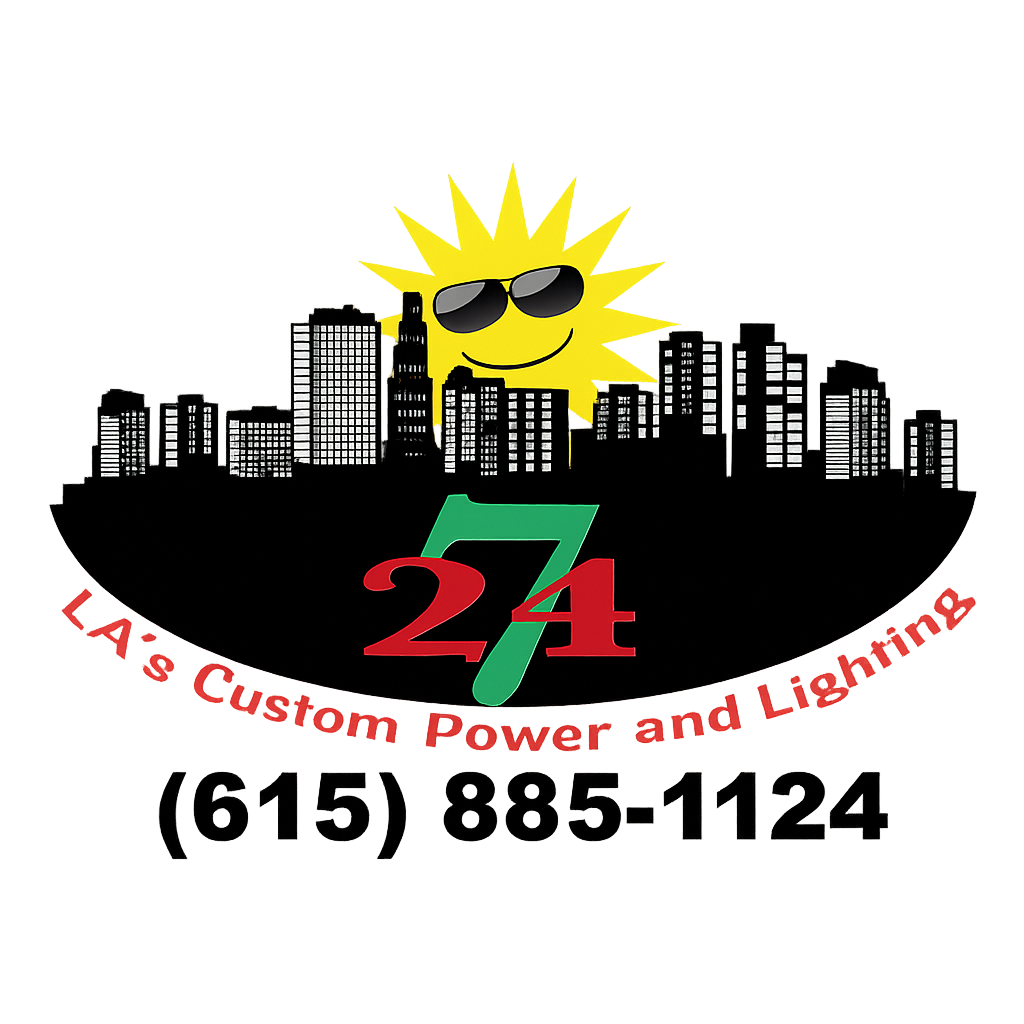 LA's Custom Power and Lighting Co. - Nashville  Electricians (615) 885-1124 Generator installation by a team of licensed, bonded, experienced electricians